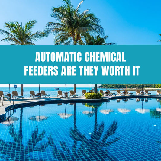 Choosing the best automatic chemical feeder for maintaining consistent and safe pool water