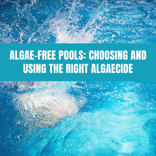 Algae-Free Pools: A selection of different algaecides for pool maintenance