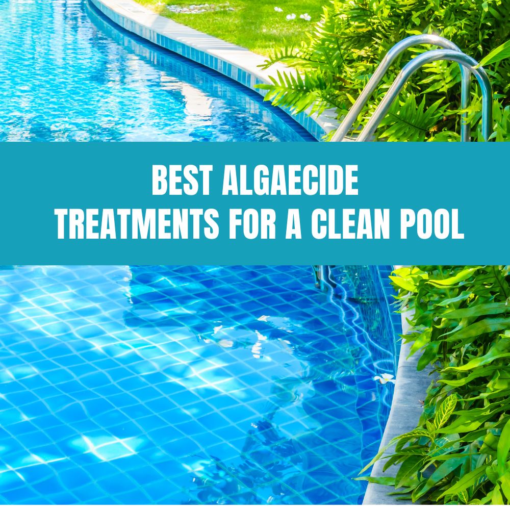 Various types of algaecides for treating and preventing algae in pools