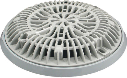 White Galaxy Gunite Main Drain Lid and Frame