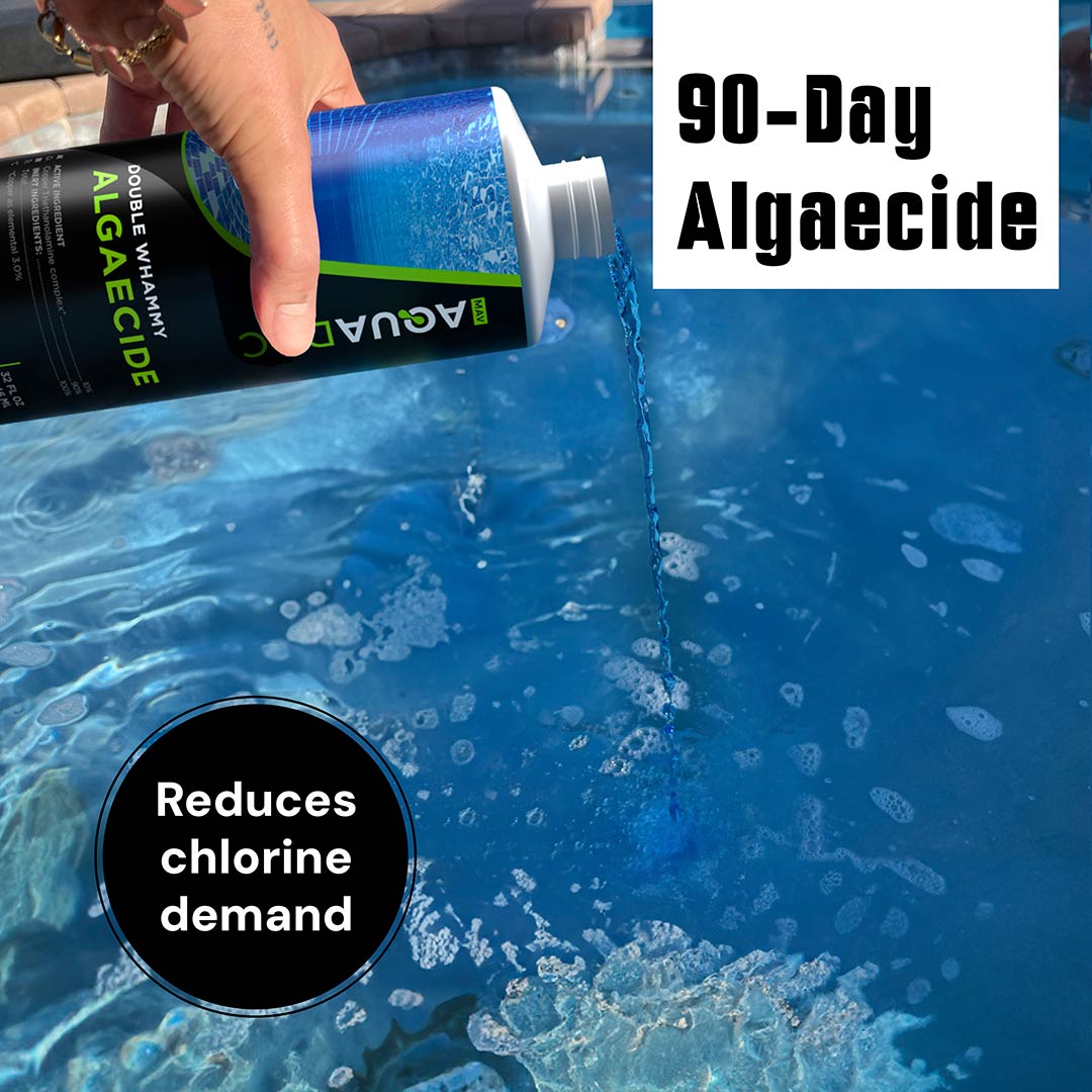 Efficient Algae Control: Save time and money with AquaDoc's non-foaming, non-staining formula.