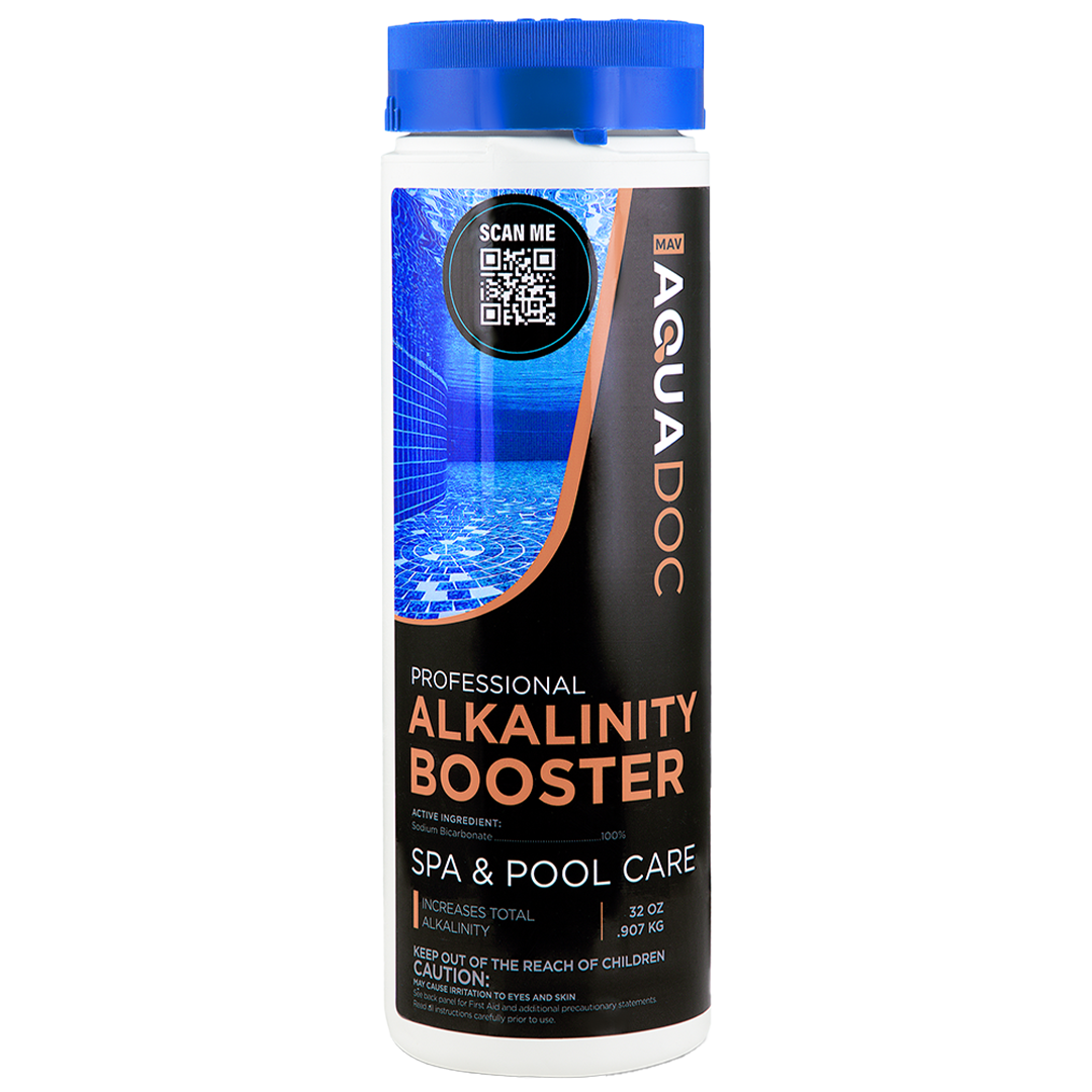 AquaAlkalinity, maintains proper alkalinity levels in spa water