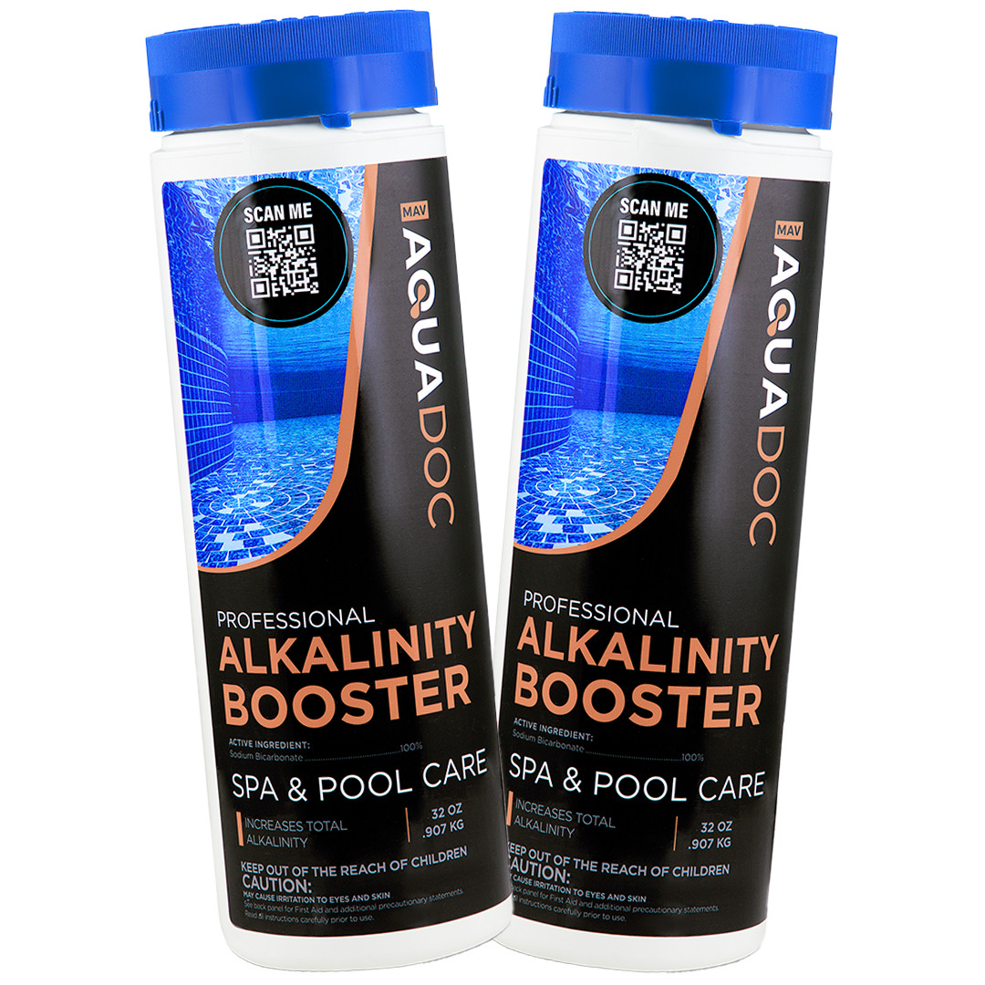 Effective AquaAlkalinity, prevents pH fluctuations in spas