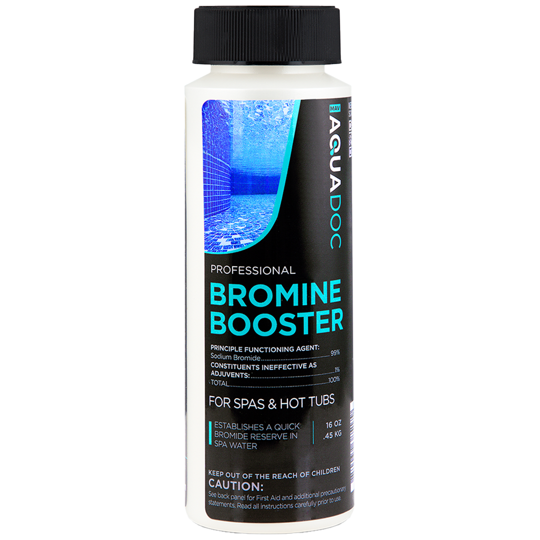 AquaBromine-Booster, enhances bromine levels in spa water