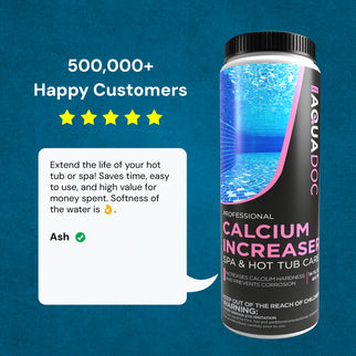 Maintain water clarity with Calcium Increaser