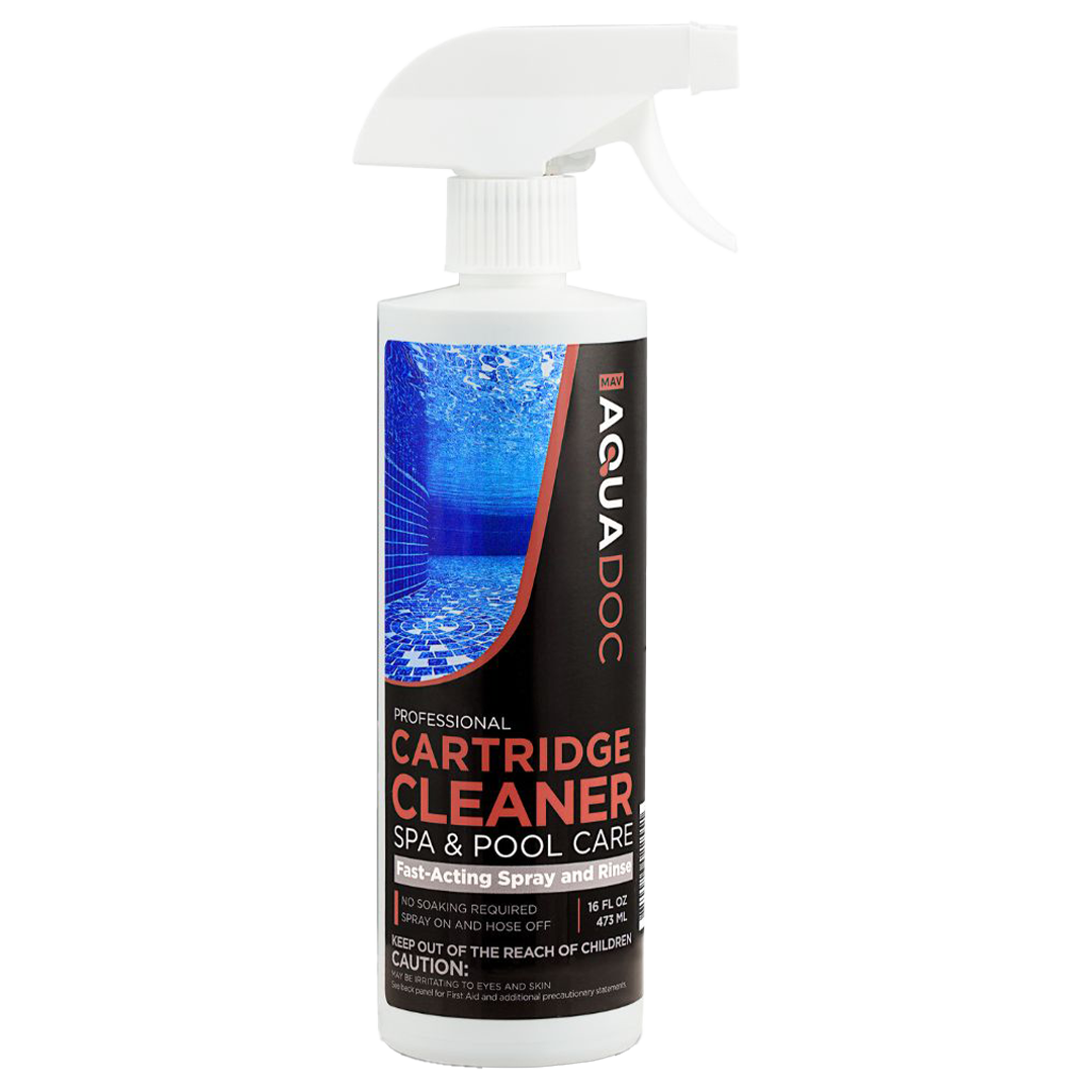 Cartridge cleaner for pool and spa, keeps filters running efficiently