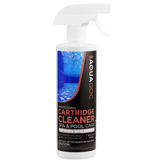 Cartridge cleaner for pool and spa, keeps filters running efficiently