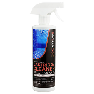 Cartridge cleaner for pool and spa, keeps filters running efficiently