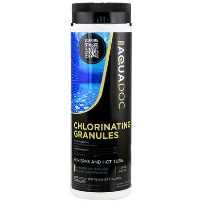 AquaChlorine-1, powerful chlorine sanitizer for spa water"