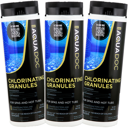 AquaChlorine-1, essential chlorine treatment for spas
