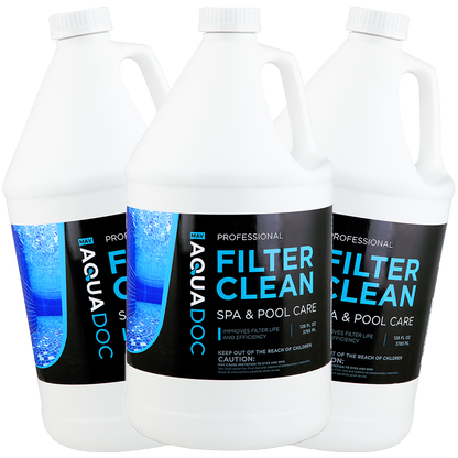 aquadoc filter cleaner 128oz 3 pack
