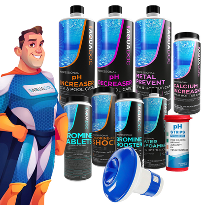 bromine hot tub hero kit