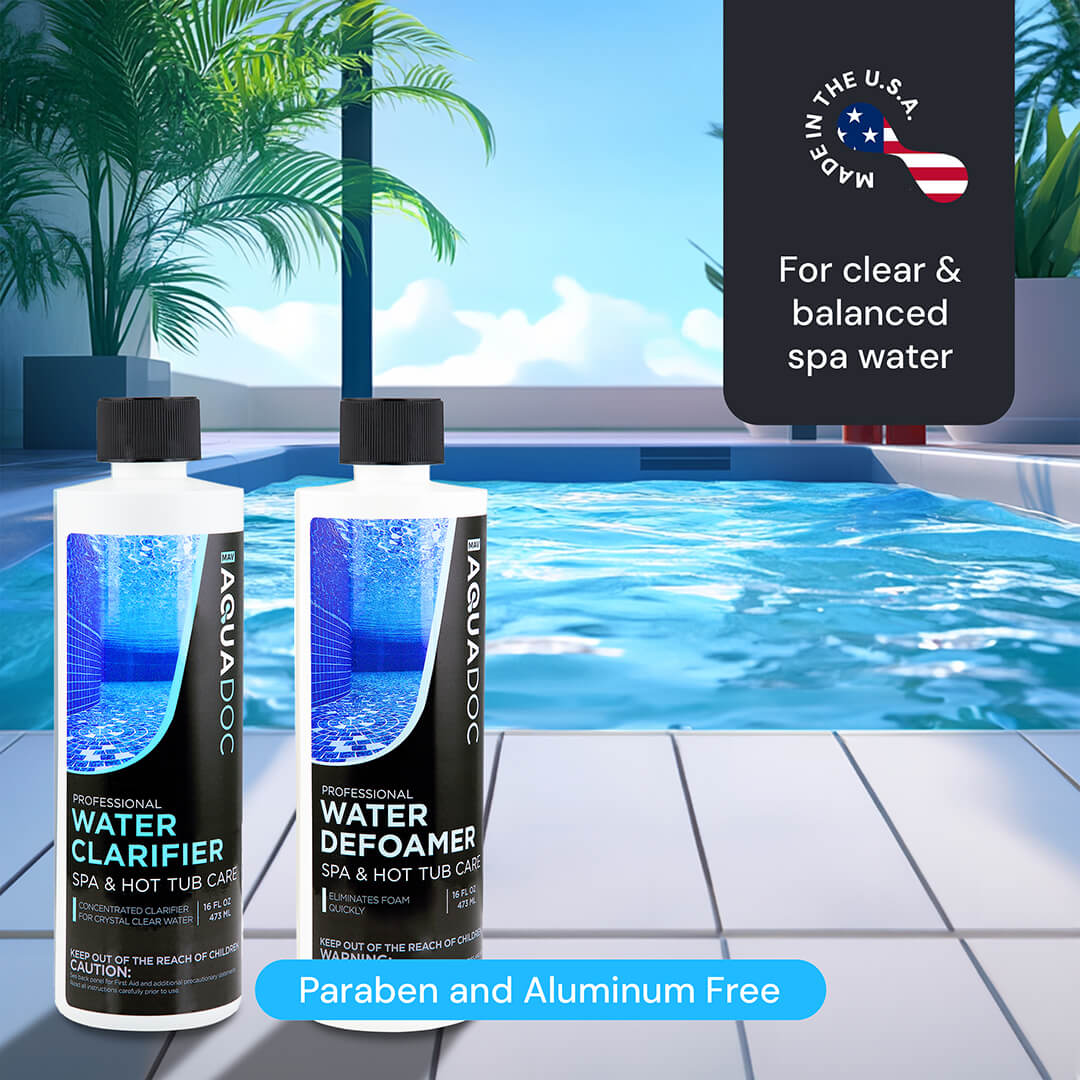 Spa Clarifier & Defoamer Hot Tub Chemical Kit