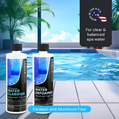 Spa Clarifier & Defoamer Hot Tub Chemical Kit