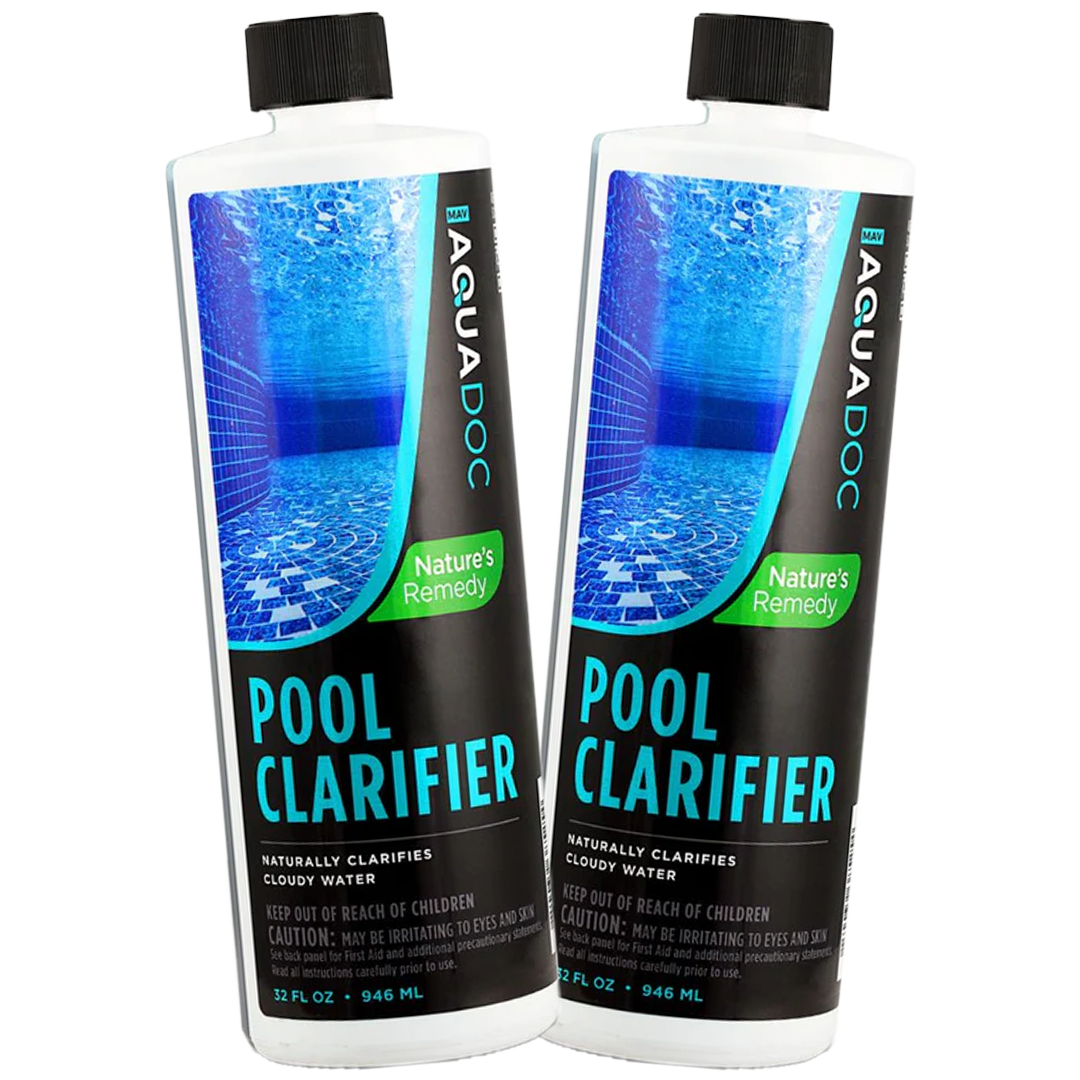 Quart-sized NatureClarifier for effective pool water clarity