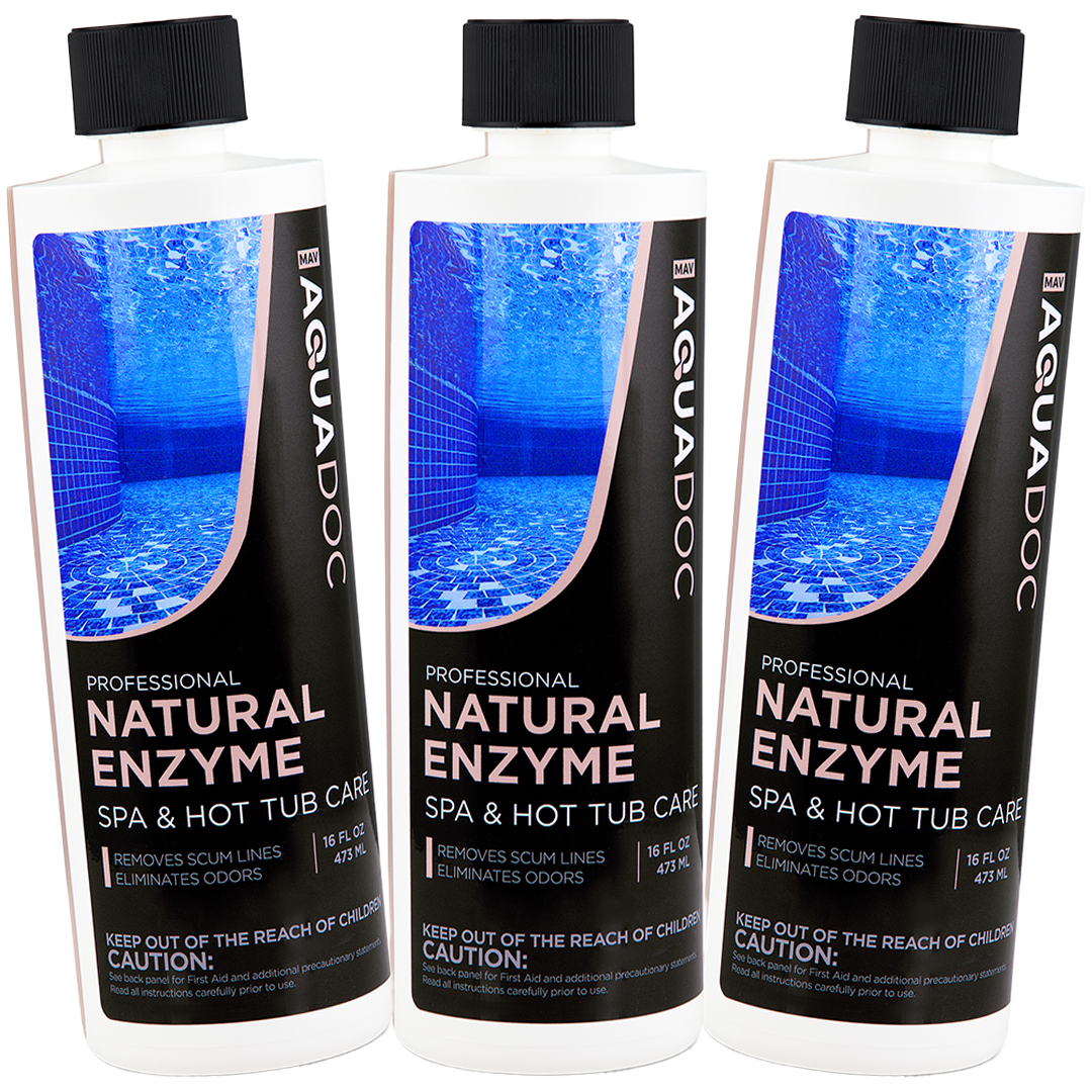 Effective AquaEnzyme, keeps spa water clear and clean
