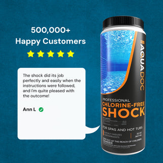 Non-Chlorine Spa Shock for a fresh, odor-free hot tub