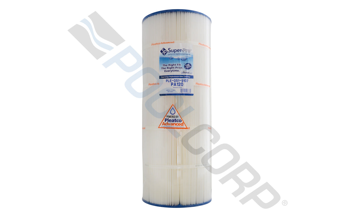 8-15/16" Diameter 120 SqFt Replacement Filter Cartridge