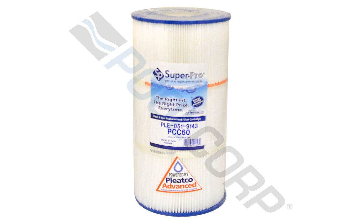 7" Diameter 60 SqFt Replacement Filter Cartridge