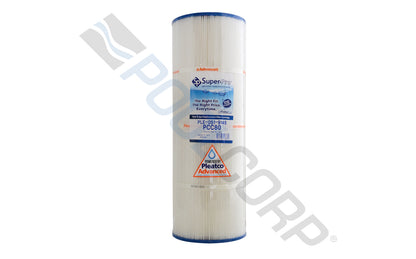 7" Diameter 80 SqFt Replacement Filter Cartridge - 4 Required