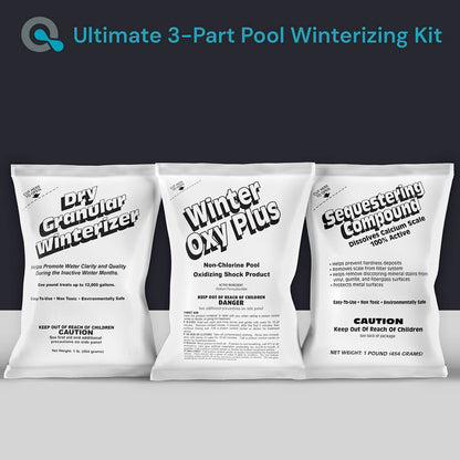 Enzyme-based Pool Winterizing Kit by AquaDoc for hassle-free pool closing.