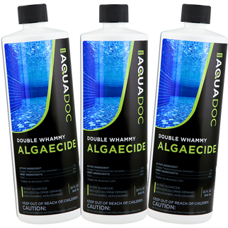 PoolAlgaecide, essential for clear and algae-free pool water