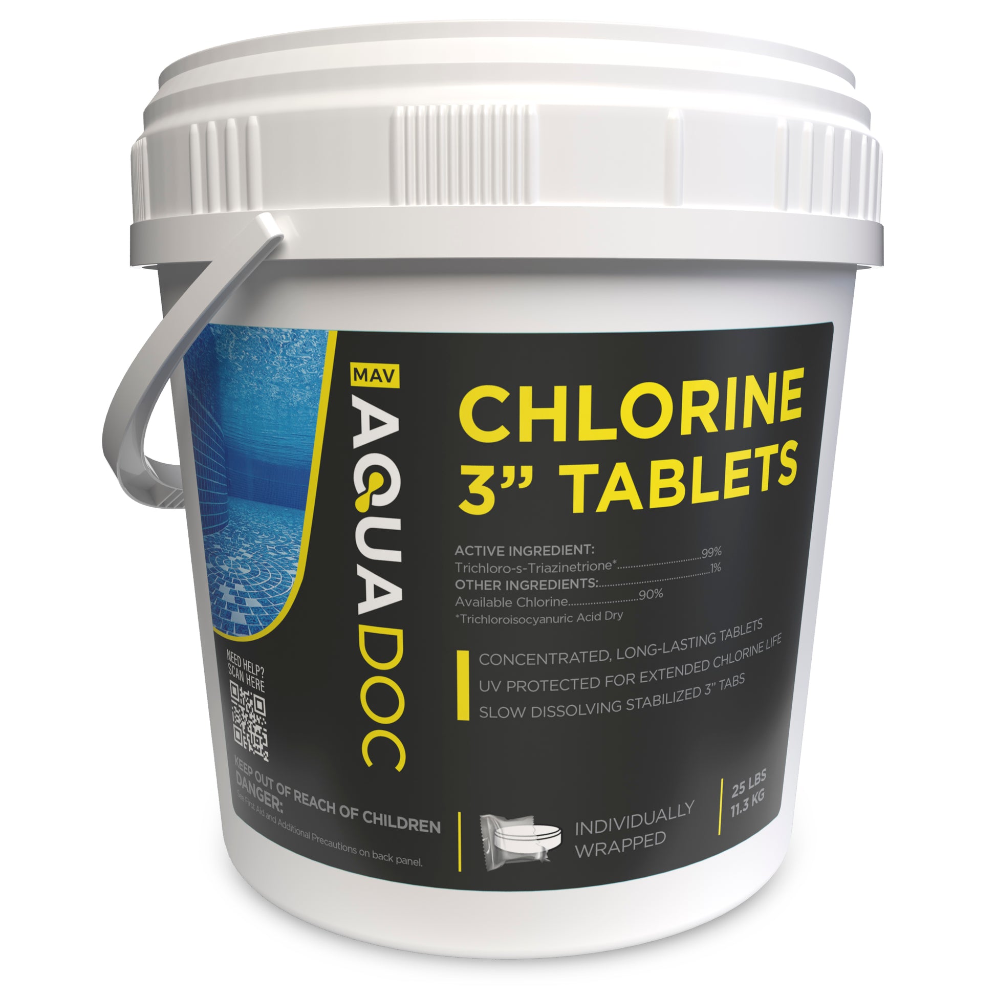 Best chlorine tablets in the market, now available in 25lbs