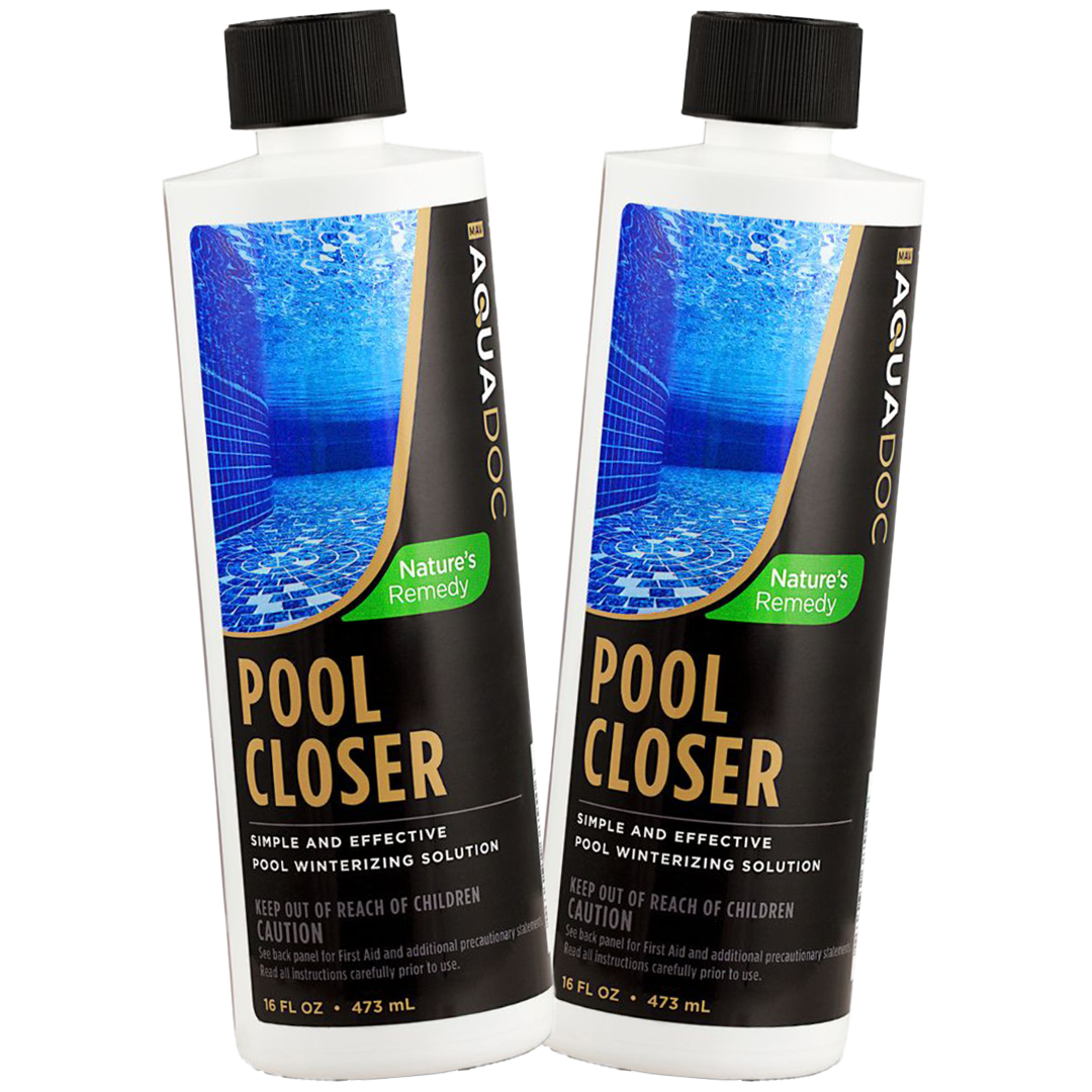 Eco-friendly NaturePoolCloser for end-of-season pool maintenance