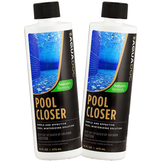 Eco-friendly NaturePoolCloser for end-of-season pool maintenance