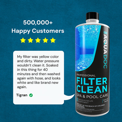 best filter cleaner in the us market. 500.000+ happy customers