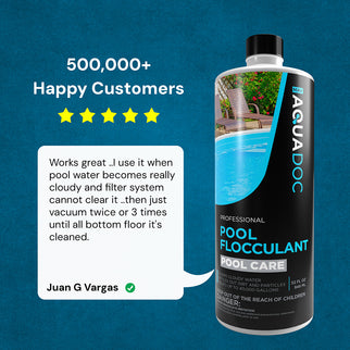 best pool flocculant in the us market. 500.000+ happy customers