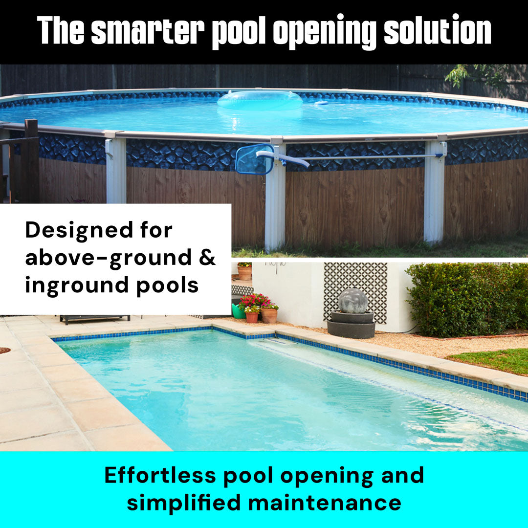 Kickoff pool season with AquaDoc's all-inclusive Pool Opening Kit