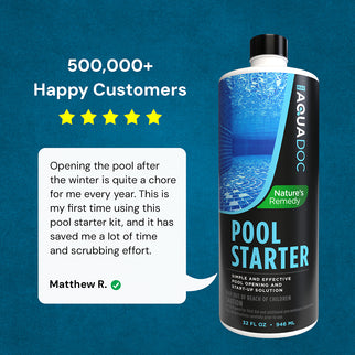 Easy pool maintenance with Pool Starte