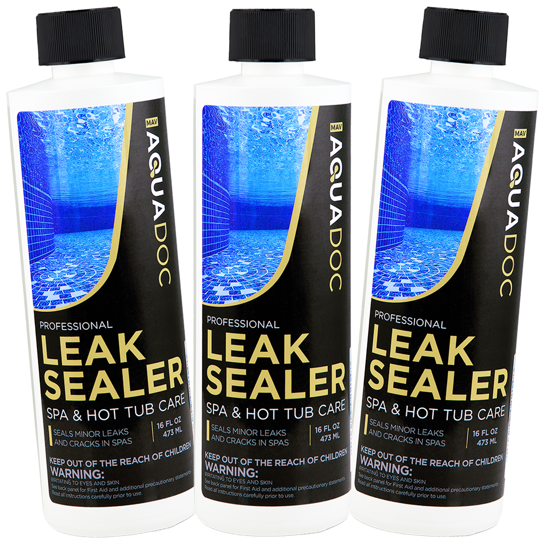 aquadoc spa leak sealer 3 pack