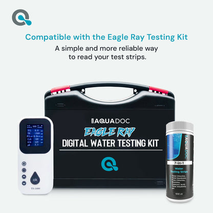 AquaDoc Test Strips compatible with Eagle Ray Digital Water Testing Kit