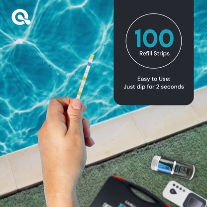 onitor essential water parameters with AquaDoc's test strips