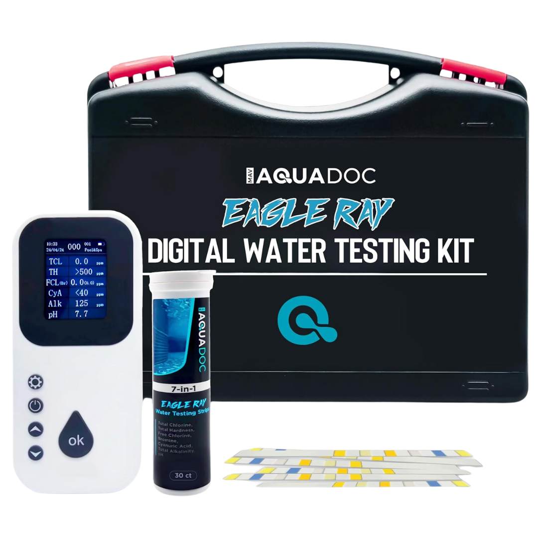 Eagle Ray Digital Tester providing fast and accurate water quality readings