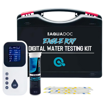 Eagle Ray Digital Tester providing fast and accurate water quality readings