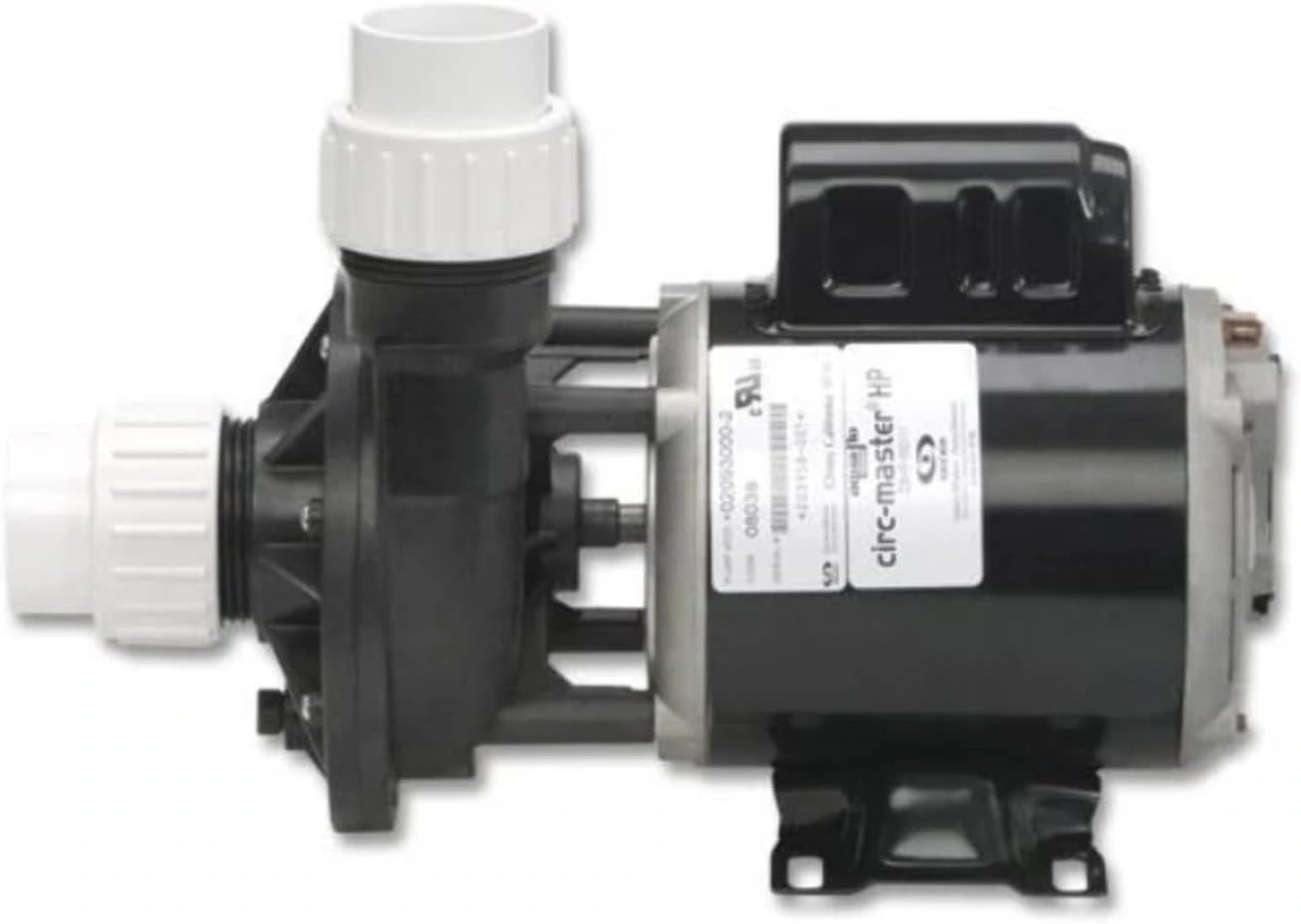 Gecko Aqua-Flo Circ-Master 1/15HP 230V Circulation Pump – Front View.