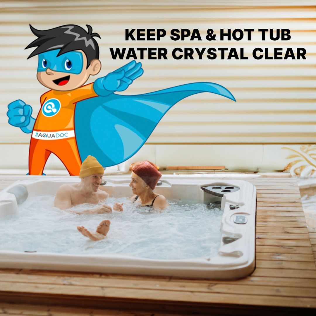 Complete chemical solution with Hot Tub Hero Kit