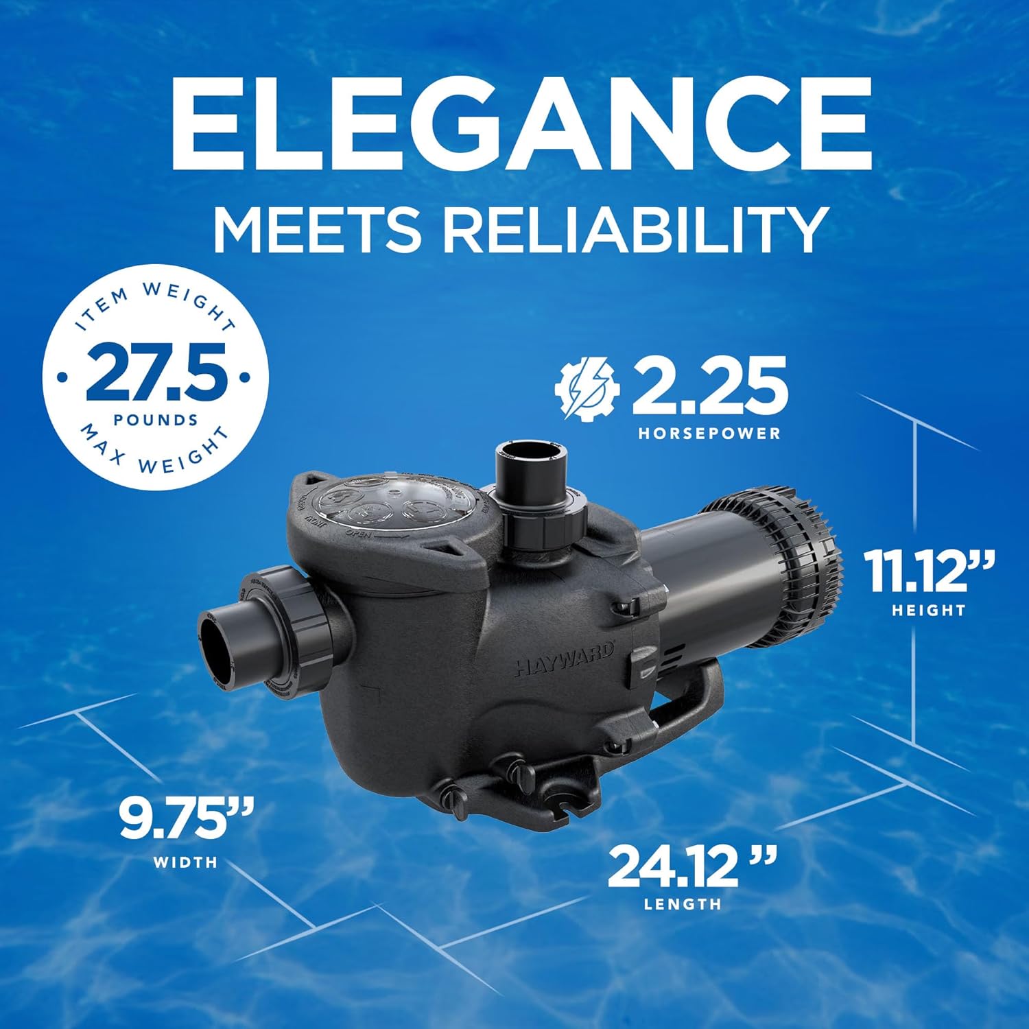 MaxFlo XE Ultra-High Efficiency Pump with One-Touch Controls.