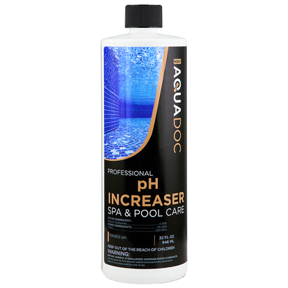 PHIncreaser, raises pH levels in spa water