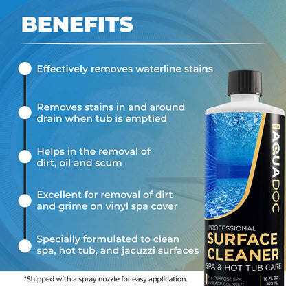 Spa Surface Cleaner for Hot Tub