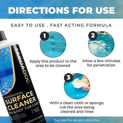 Spa Surface Cleaner for Hot Tub