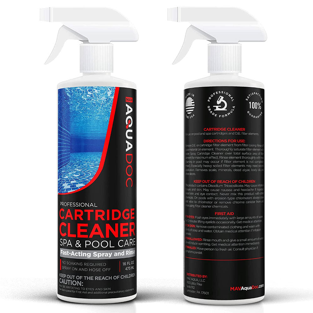 Extend the life of your filters with Pool & Spa Cartridge Cleaner