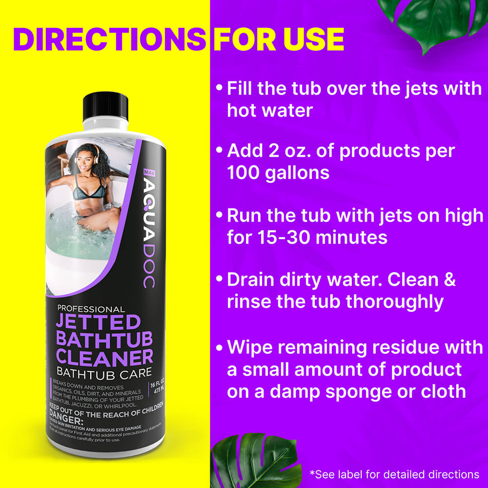 Jetted Bathtub Cleaner