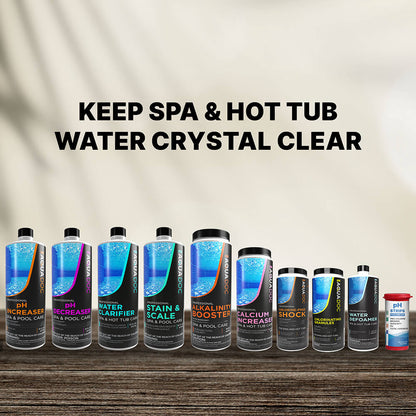 Keep your hot tub clear and clean with Chlorine Starter Kit